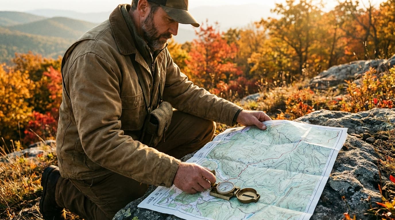 How to Read a Topo Map for Deer Hunting