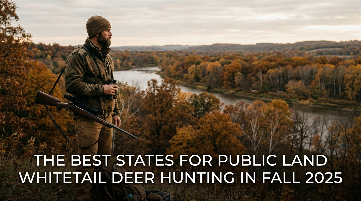 Best States for Public Land Whitetail Deer Hunting in Fall 2025